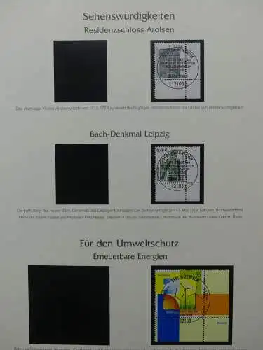 BRD Bund 2004-2012 gestempelt besammelt im Post Vordruck #LZ644