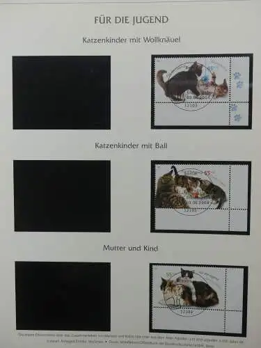 BRD Bund 2004-2012 gestempelt besammelt im Post Vordruck #LZ644