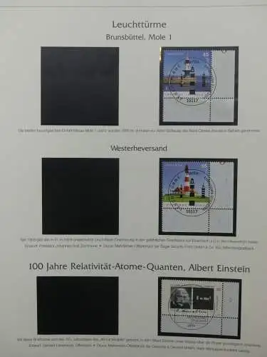 BRD Bund 2004-2012 gestempelt besammelt im Post Vordruck #LZ644