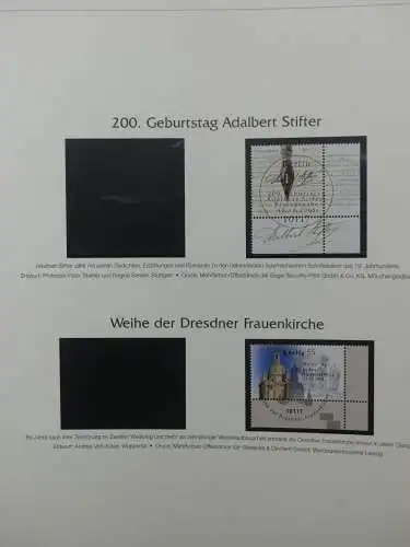 BRD Bund 2004-2012 gestempelt besammelt im Post Vordruck #LZ644