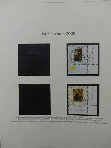 BRD Bund 2004-2012 gestempelt besammelt im Post Vordruck #LZ644