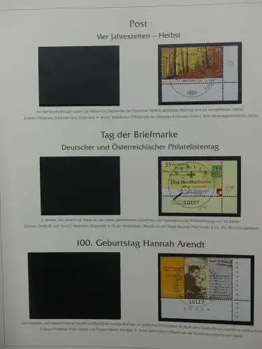 BRD Bund 2004-2012 gestempelt besammelt im Post Vordruck #LZ644