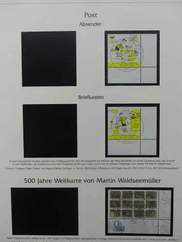 BRD Bund 2004-2012 gestempelt besammelt im Post Vordruck #LZ644