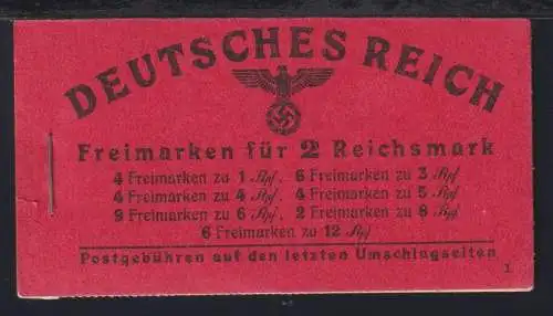 Deutsches Reich MH 48.3 postfrisch #OG960