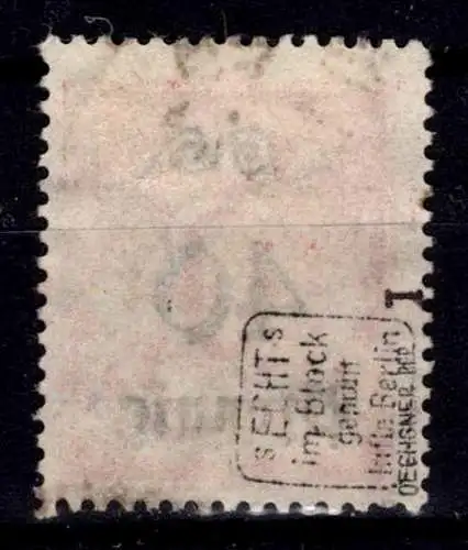 Danzig 186 AF II gestempelt geprüft Oechsner BPP #OG965