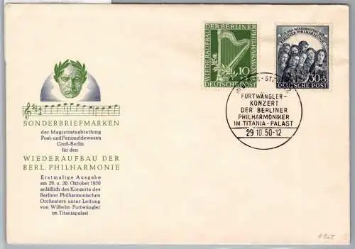 Berlin 72-73 als Ersttagsbrief FDC Sonderstempel #OF251