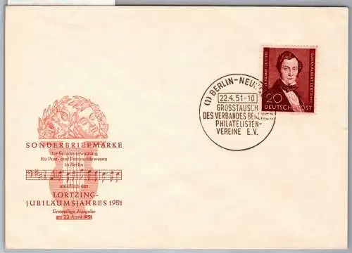 Berlin 74 als Ersttagsbrief FDC Sonderstempel #OF250
