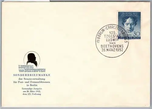 Berlin 87 als Ersttagsbrief FDC Sonderstempel #OF257