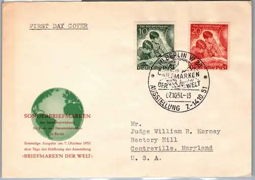 Berlin 80-81 als Ersttagsbrief FDC Sonderstempel #OF254