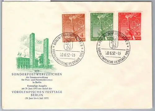 Berlin 88-90 als Ersttagsbrief FDC Sonderstempel #OF259