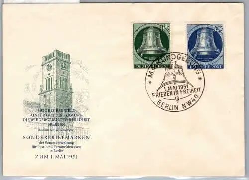 Berlin 76, 78 als Ersttagsbrief FDC Sonderstempel #OF236