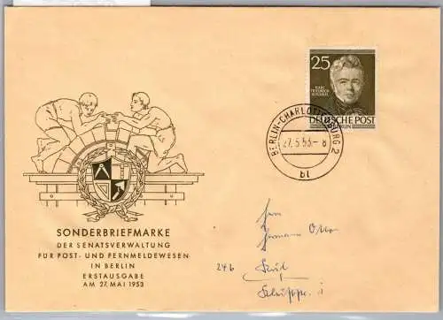 Berlin 98 als Ersttagsbrief #OF277