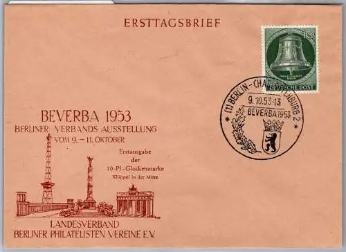 Berlin 102 als Ersttagsbrief #OF282