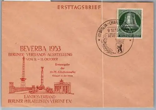 Berlin 102 als Ersttagsbrief #OF283