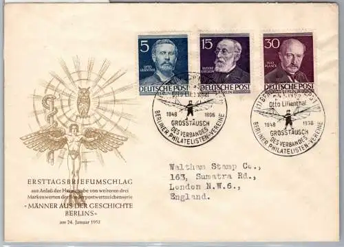 Berlin 92, 96, 99 als Ersttagsbrief FDC Sonderstempel #OF264