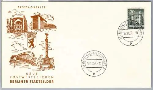 Berlin 148 als Ersttagsbrief #OF316