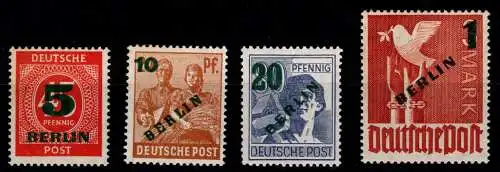 Berlin 64-67 postfrisch #OF354