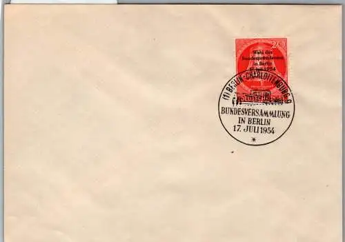 Berlin 118 als Ersttagsbrief #OF298