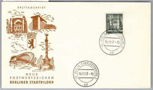 Berlin 148 als Ersttagsbrief #OF315