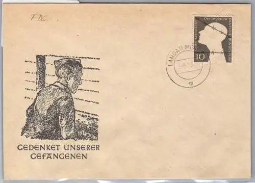 BRD Bund 165 als Ersttagsbrief #OF376