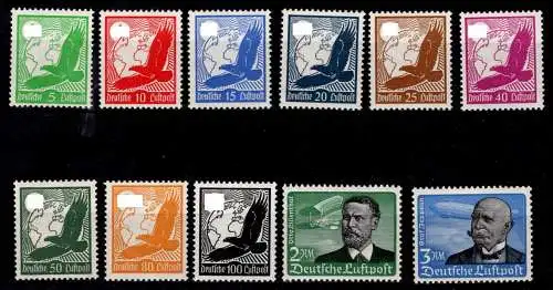 Deutsches Reich 529-539 postfrisch #OF811