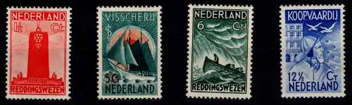 Niederlande 262-265 postfrisch Keines Attest Vleeming #OF803