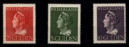 Niederlande 454-456 postfrisch Fotoattest Muis #OF804