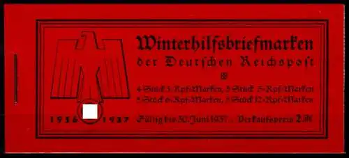 Deutsches Reich MH 43 postfrisch #OF824