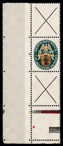 Deutsches Reich S 57 L postfrisch #OF843