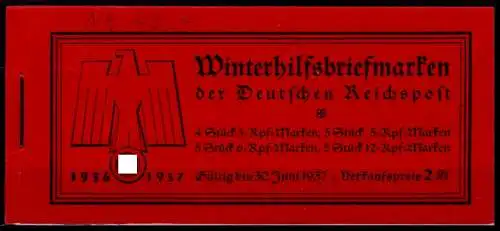 Deutsches Reich MH 43 postfrisch #OF825