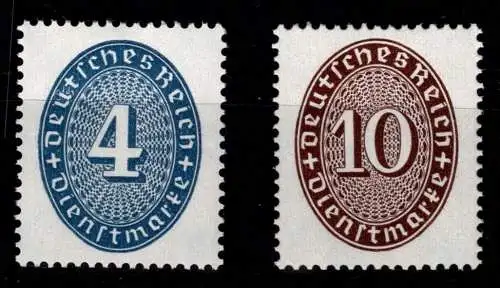 Deutsches Reich D 130-131 postfrisch #OF852