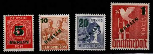 Berlin 64-67 postfrisch geprüft Schlegel BPP #OF859