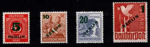 Berlin 64-67 postfrisch #OF858