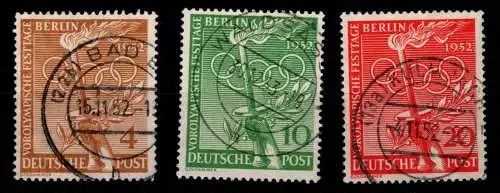 Berlin 88-90 gestempelt BRD Stempel #OF877