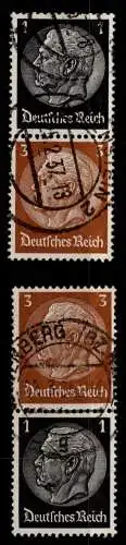 Deutsches Reich S 115, S 117 gestempelt #NI042