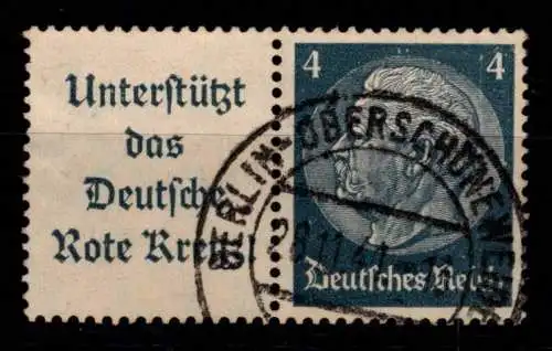 Deutsches Reich W 89 gestempelt #NI123