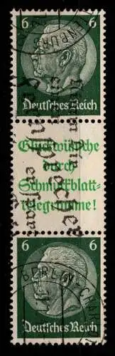 Deutsches Reich S 210.1 gestempelt #NI120