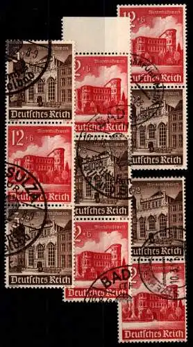 Deutsches Reich S 266 - S 269 gestempelt #NI184