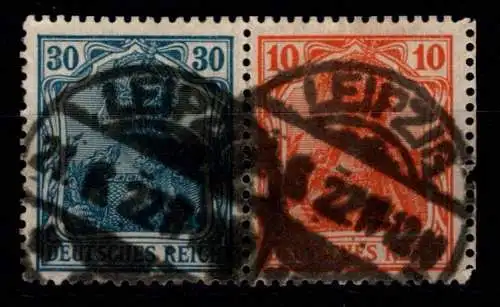 Deutsches Reich W 15 gestempelt gepr. Infla #OF663