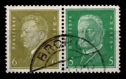 Deutsches Reich W 28 gestempelt #OF716