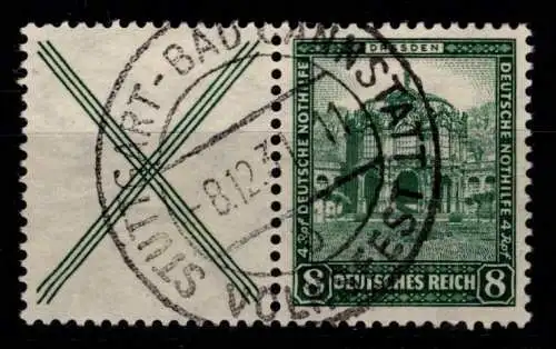 Deutsches Reich W 39 gestempelt #OF757