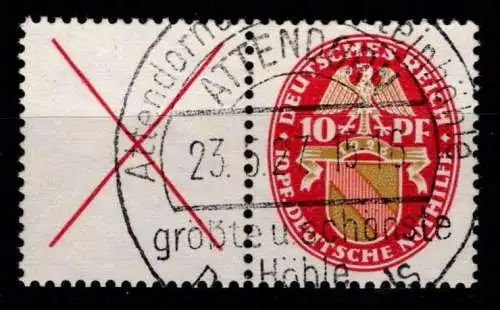 Deutsches Reich W 24.1 gestempelt #OF707