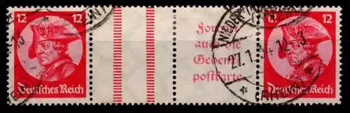 Deutsches Reich WZ 11 gestempelt #OF782