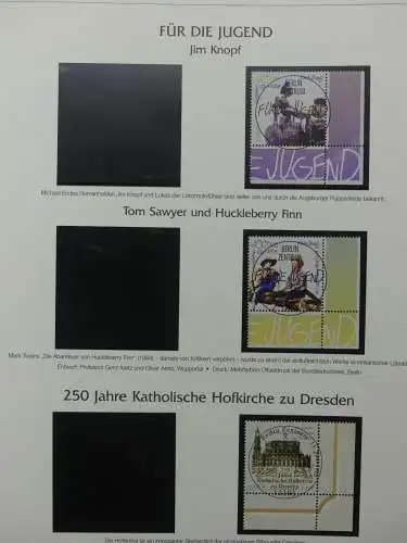 BRD Bund 2001-2009 gestempelt besammelt im Post Vordruck #LZ642