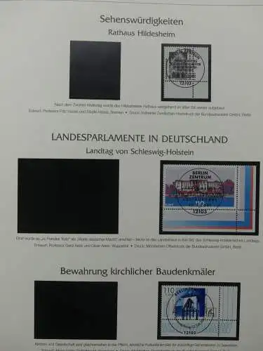 BRD Bund 2001-2009 gestempelt besammelt im Post Vordruck #LZ642