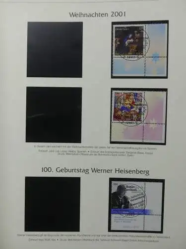 BRD Bund 2001-2009 gestempelt besammelt im Post Vordruck #LZ642