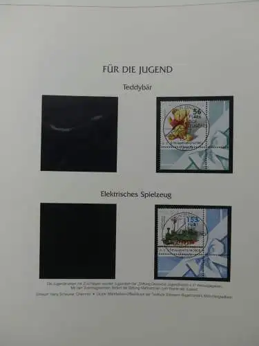 BRD Bund 2001-2009 gestempelt besammelt im Post Vordruck #LZ642
