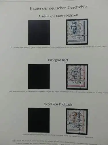 BRD Bund 2001-2009 gestempelt besammelt im Post Vordruck #LZ642
