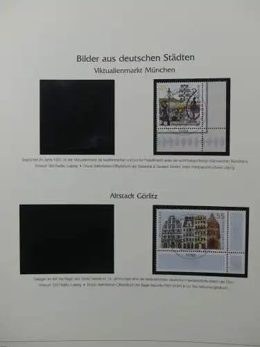 BRD Bund 2001-2009 gestempelt besammelt im Post Vordruck #LZ642
