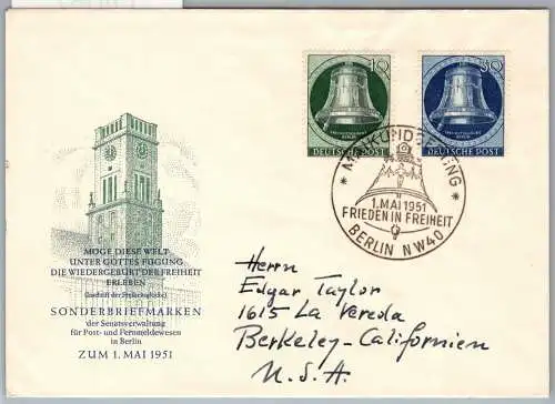 Berlin 76, 78 als Ersttagsbrief FDC 1 #OI067